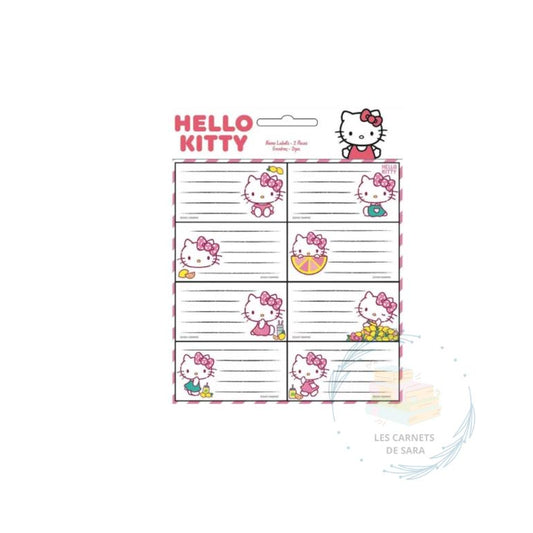 Hello Kitty - 16 étiquettes