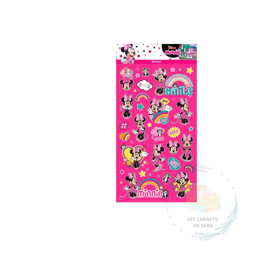Minnie - Stickers avec paillettes
