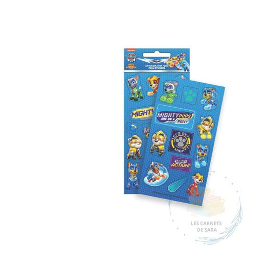 Pat Patrouille - 2 planches de stickers 3d