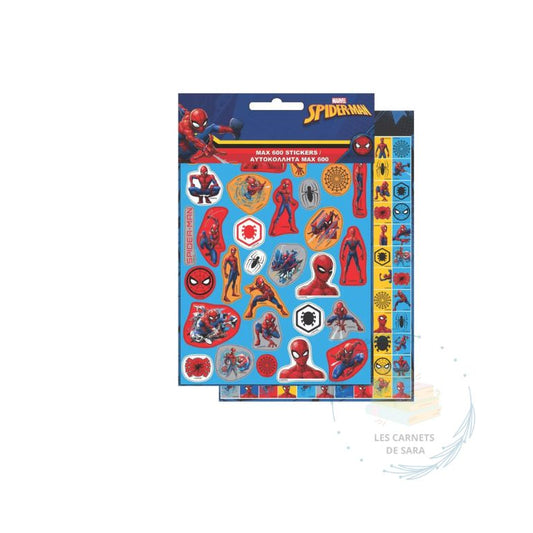 Autocollants Spiderman - 600 stickers