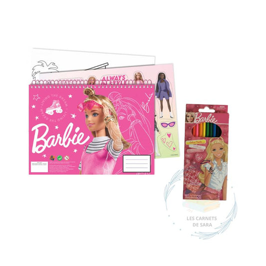 Barbie - Ensemble de coloriage et de dessin