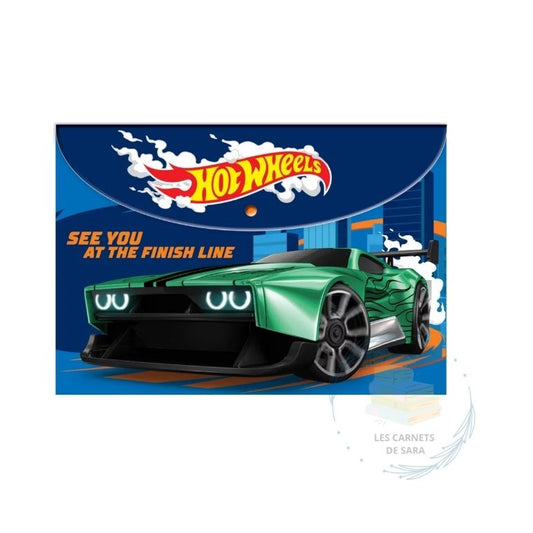 Hot Wheels - Pochette avec fermeture